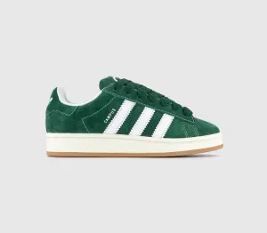 adidas Campus 00'S Dark Green White Off White Uk Size 5