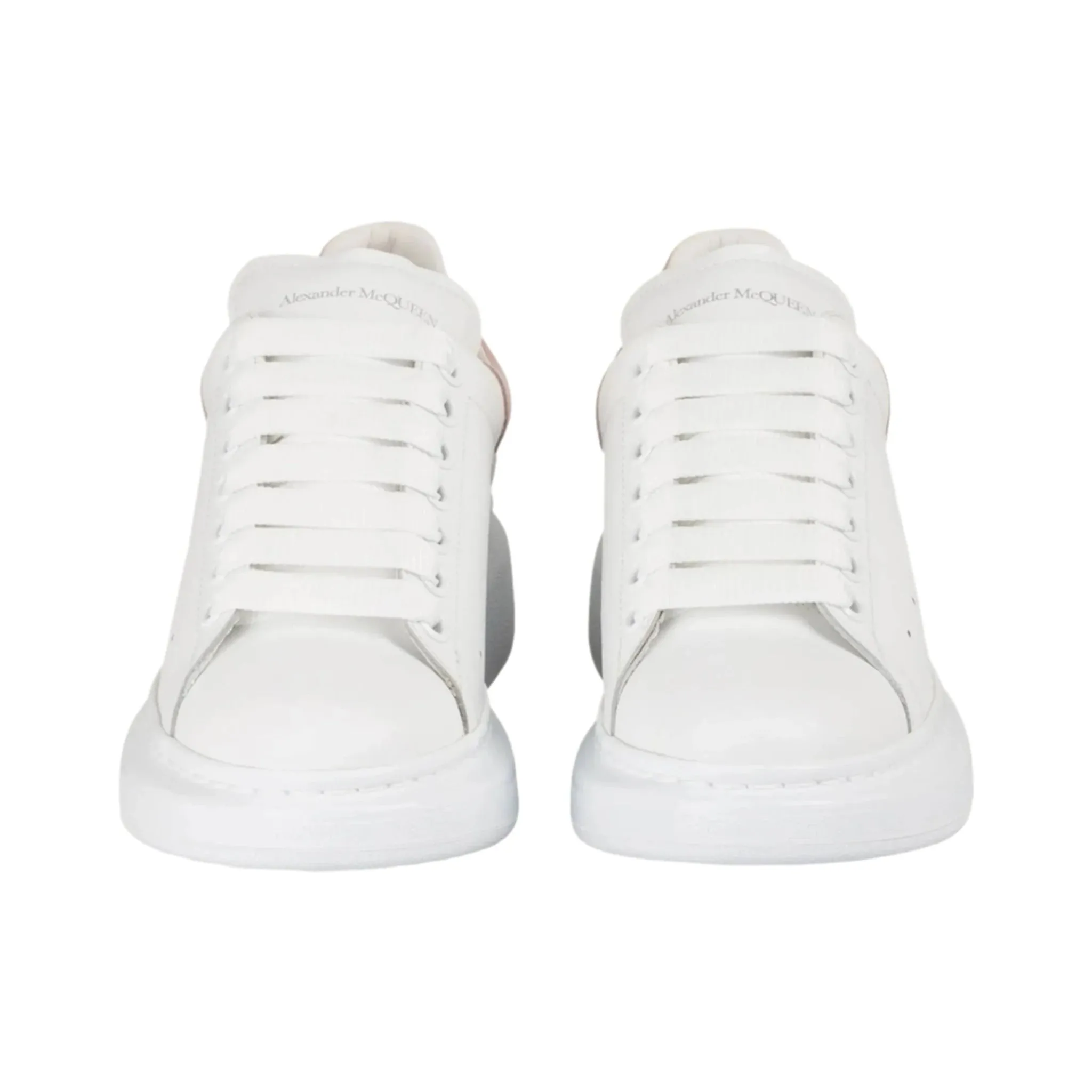 Alexander Mcqueen Oversized Trainers In Sky Pink