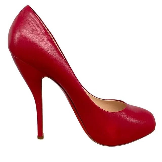 Christian Louboutin Feticha 120 Leather High Heels UK 6