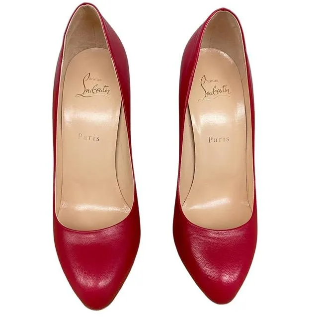 Christian Louboutin Feticha 120 Leather High Heels UK 6