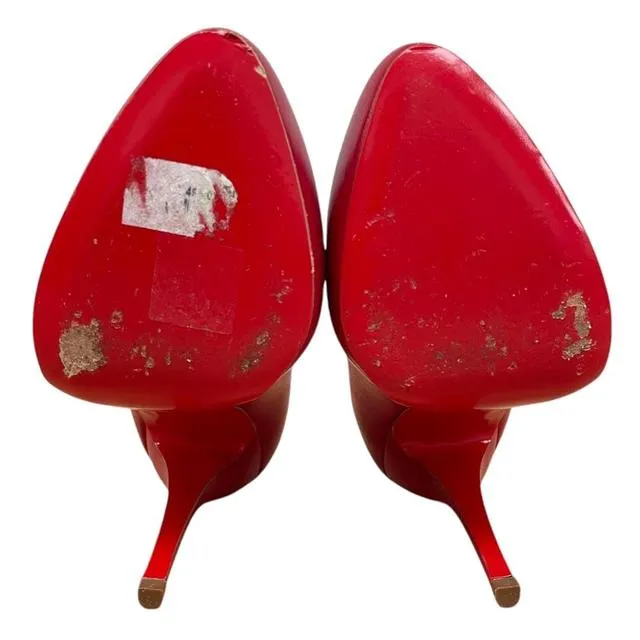 Christian Louboutin Feticha 120 Leather High Heels UK 6