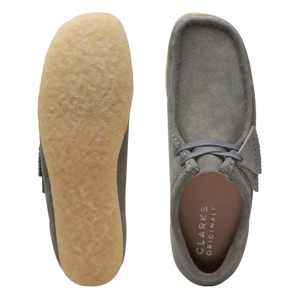 Clarks Originals Wallabee Low Men's Gray Suede 26170535