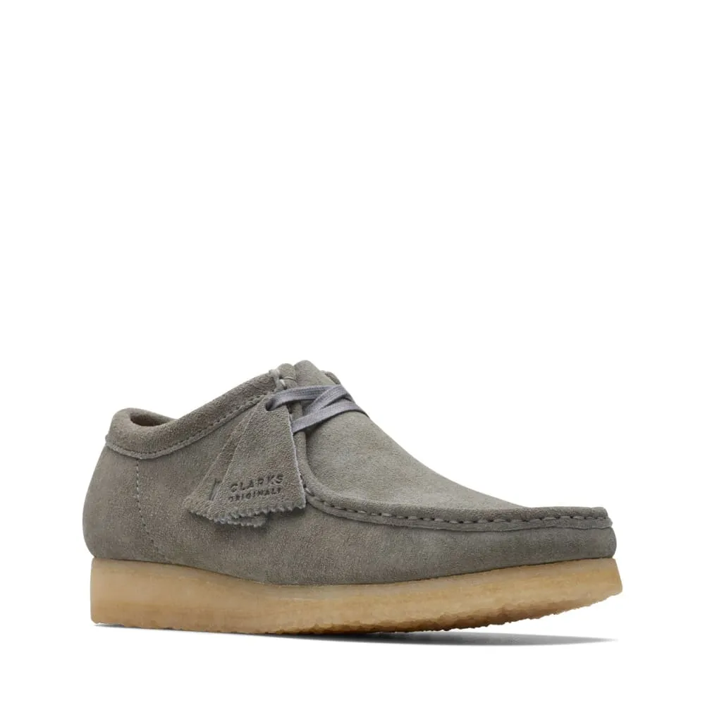 Clarks Originals Wallabee Low Men's Gray Suede 26170535
