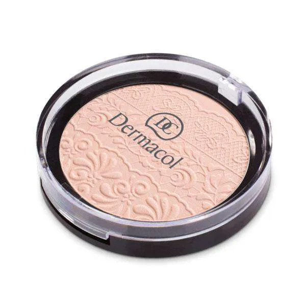 Compact Powder with Lace Relief