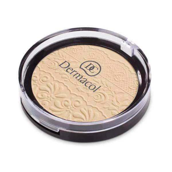 Compact Powder with Lace Relief