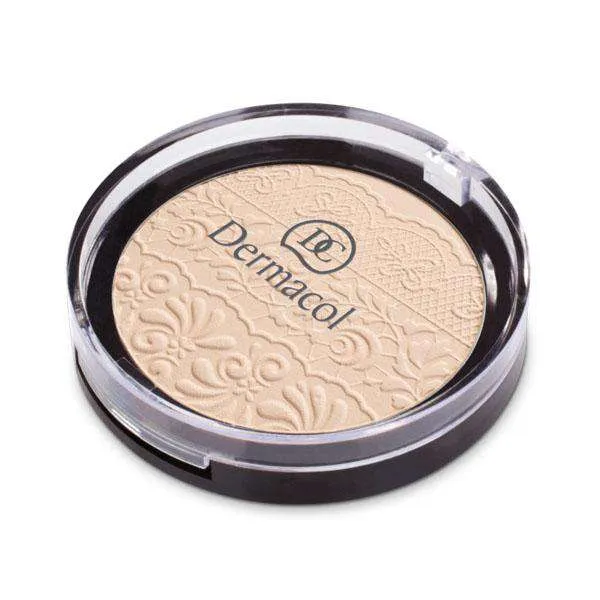 Compact Powder with Lace Relief