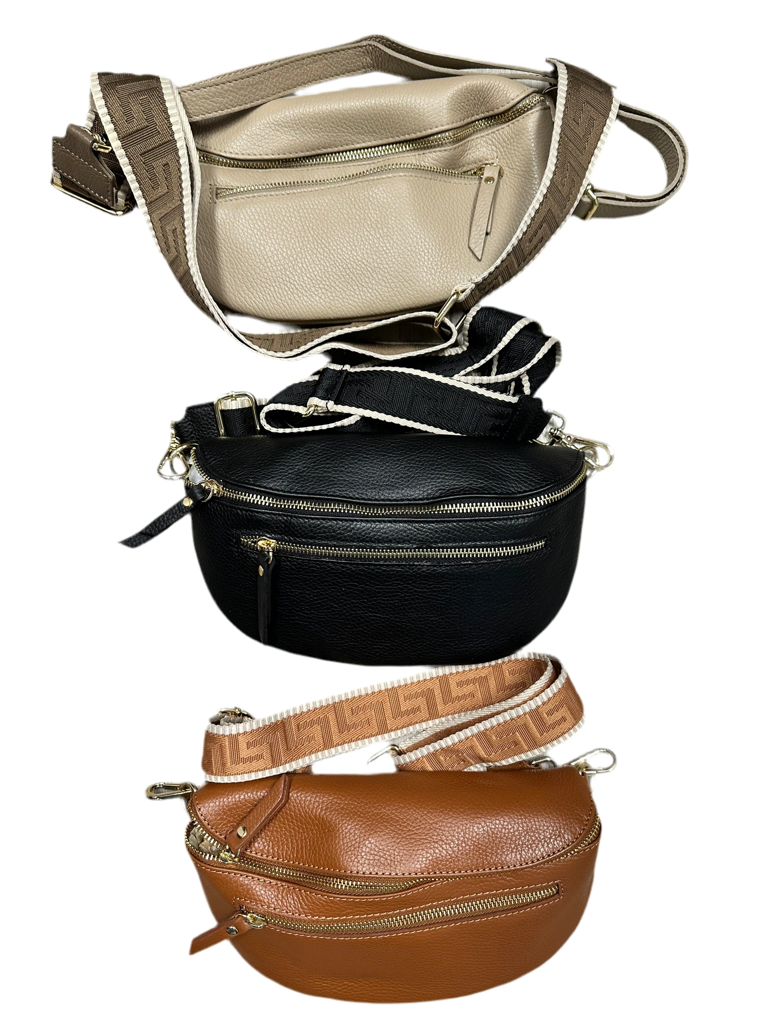 Double Zipper Fanny Pack