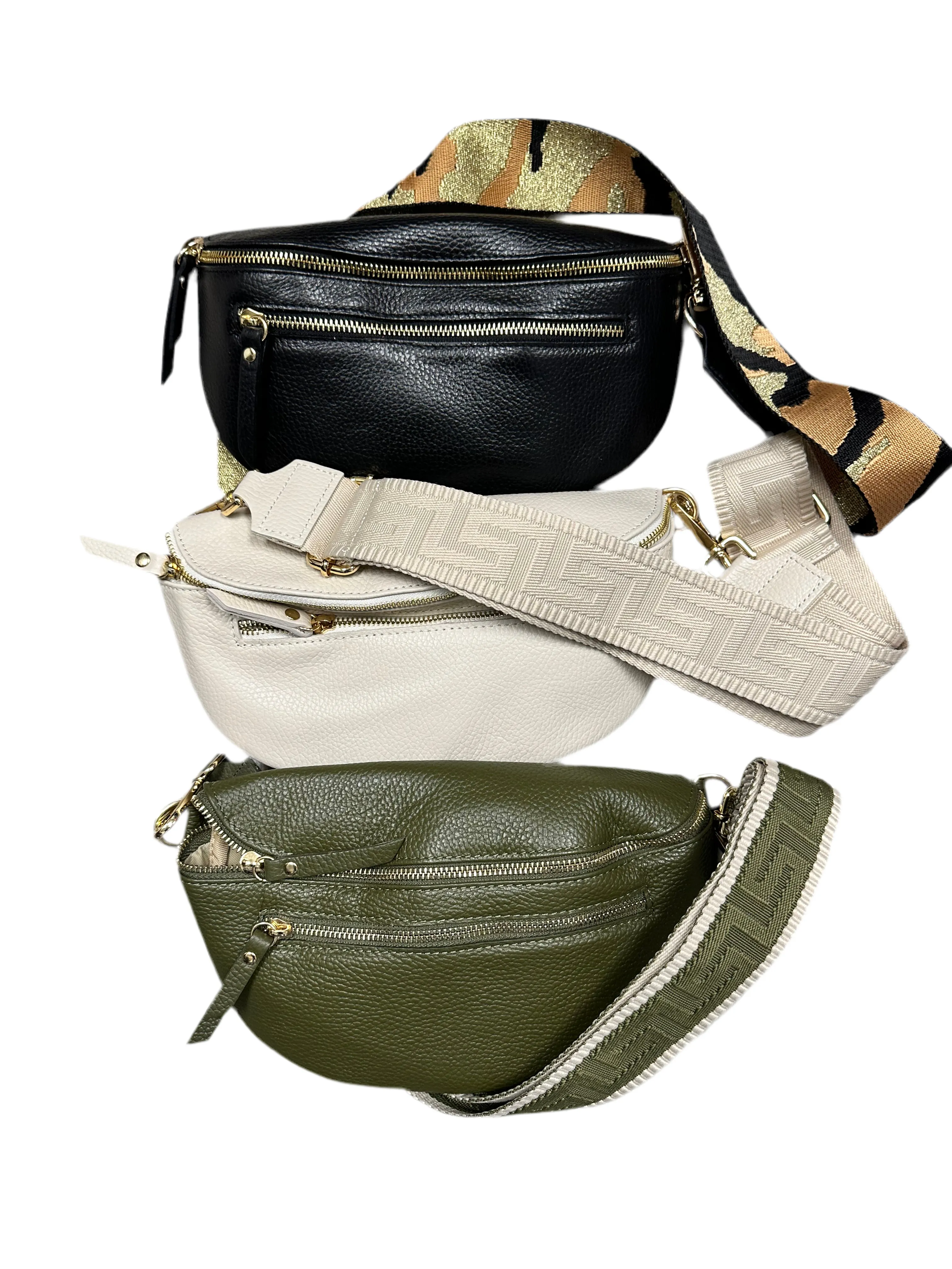 Double Zipper Fanny Pack