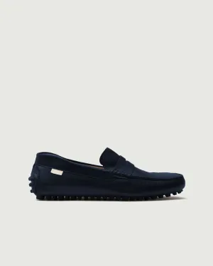 Driver | Navy Leather