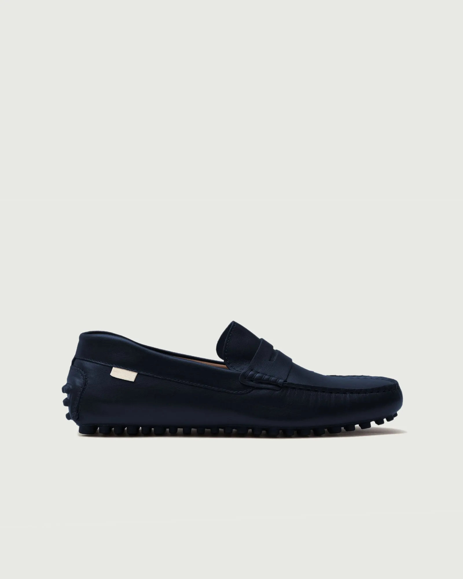 Driver | Navy Leather