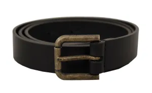 Elegant Italian Leather Belt