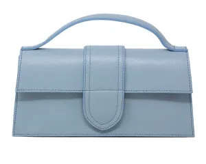 Italian Leather Structured Handbag