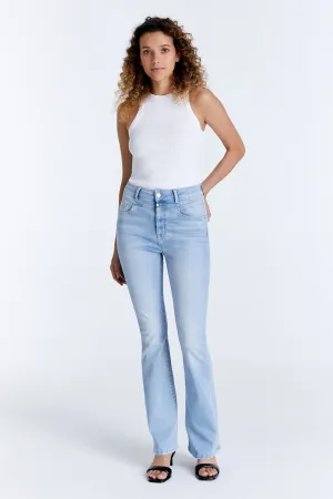 Matilda - High Waist Flare Jeans - Light Blue