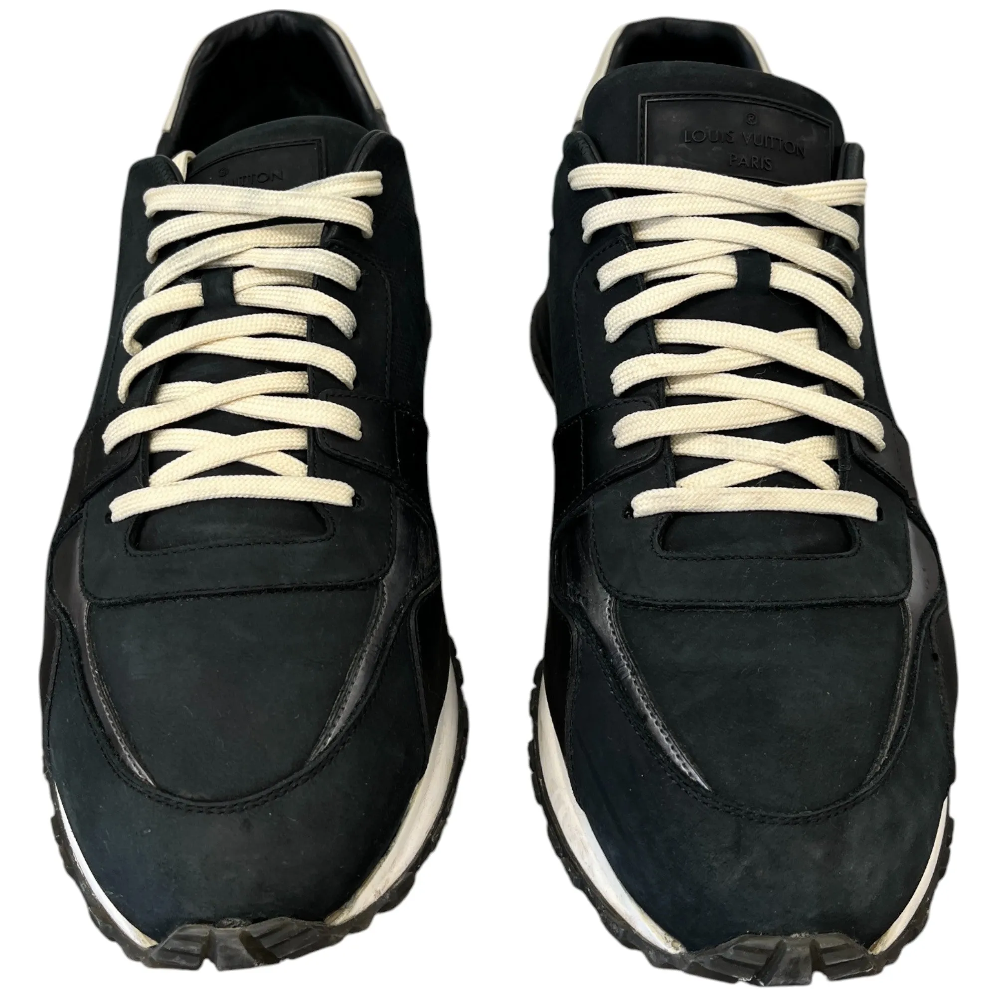 Men's Damier Run Away Low Trainers Black Size EU 45 / UK 11