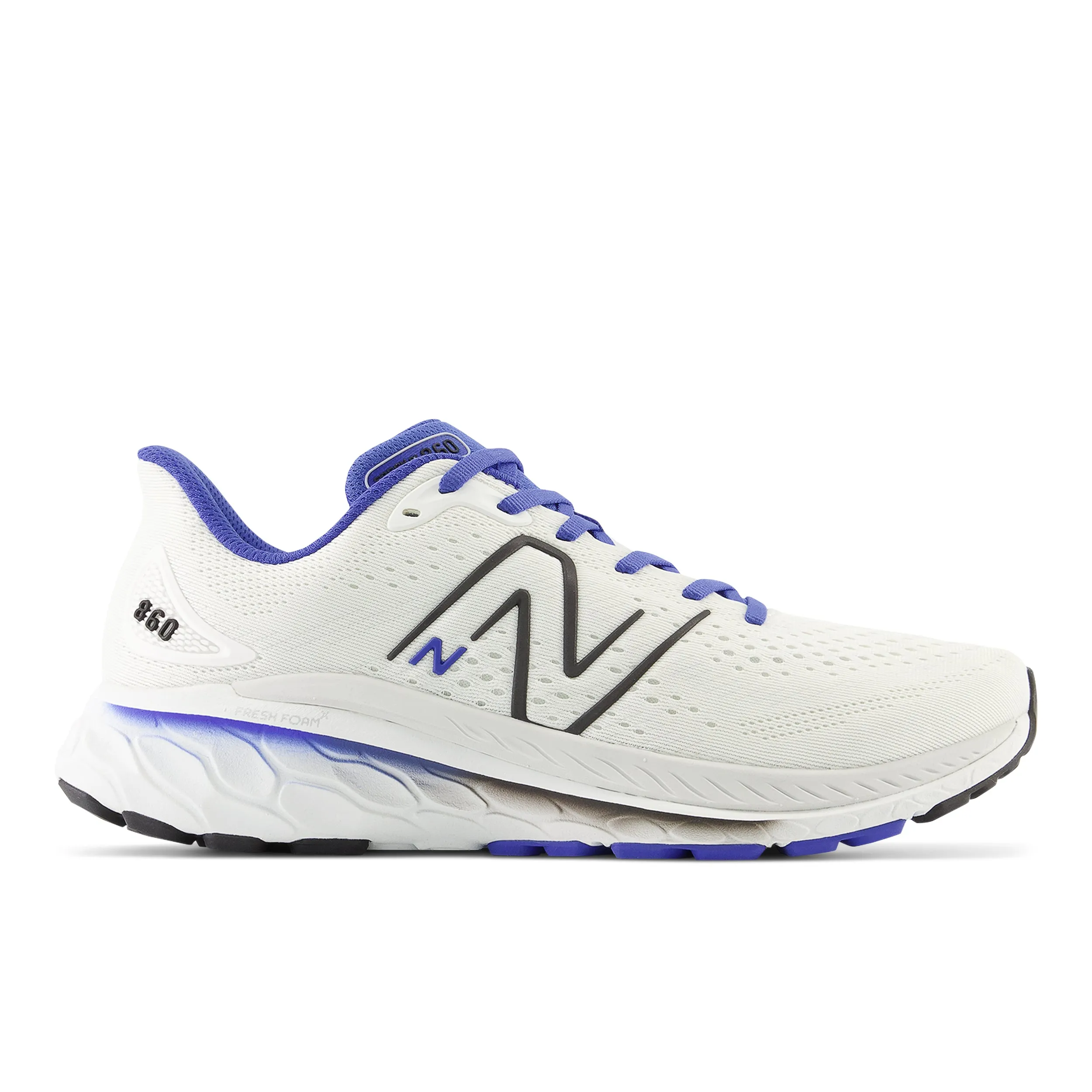 Men’s Fresh Foam X 860 v13 (F - White/Marine Blue)