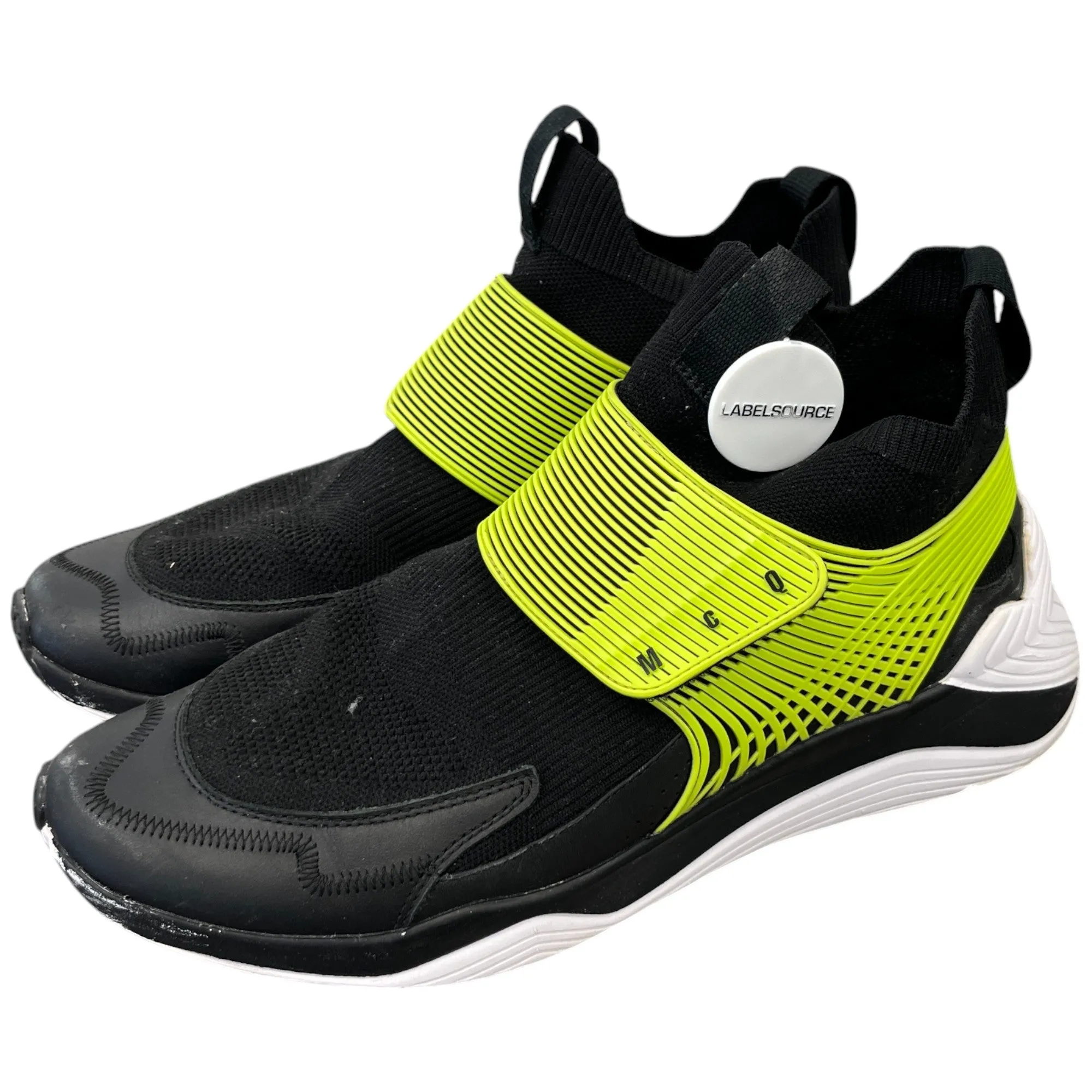 Men's Mcq Strap High Trainers Black Size EU 45 / UK 11