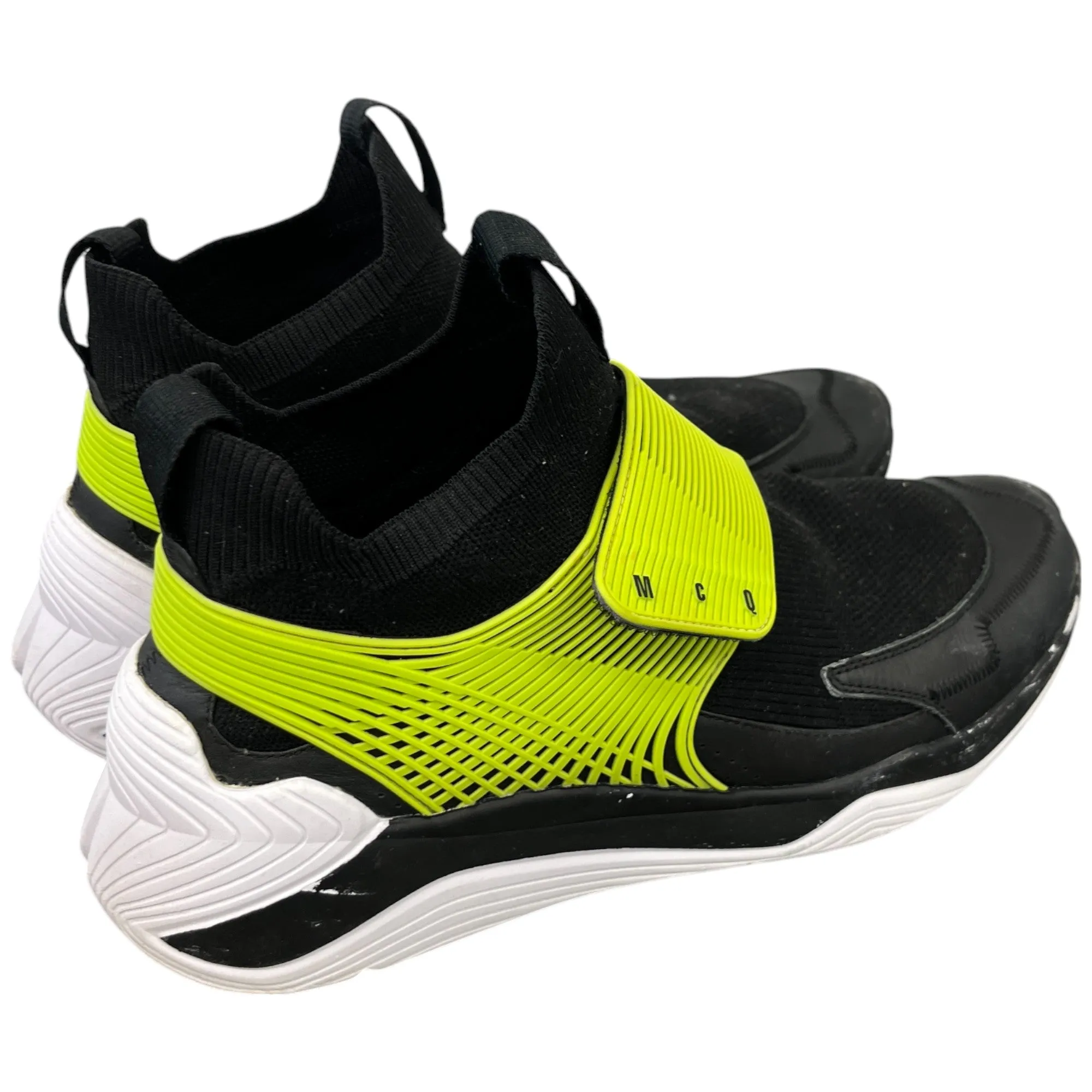 Men's Mcq Strap High Trainers Black Size EU 45 / UK 11