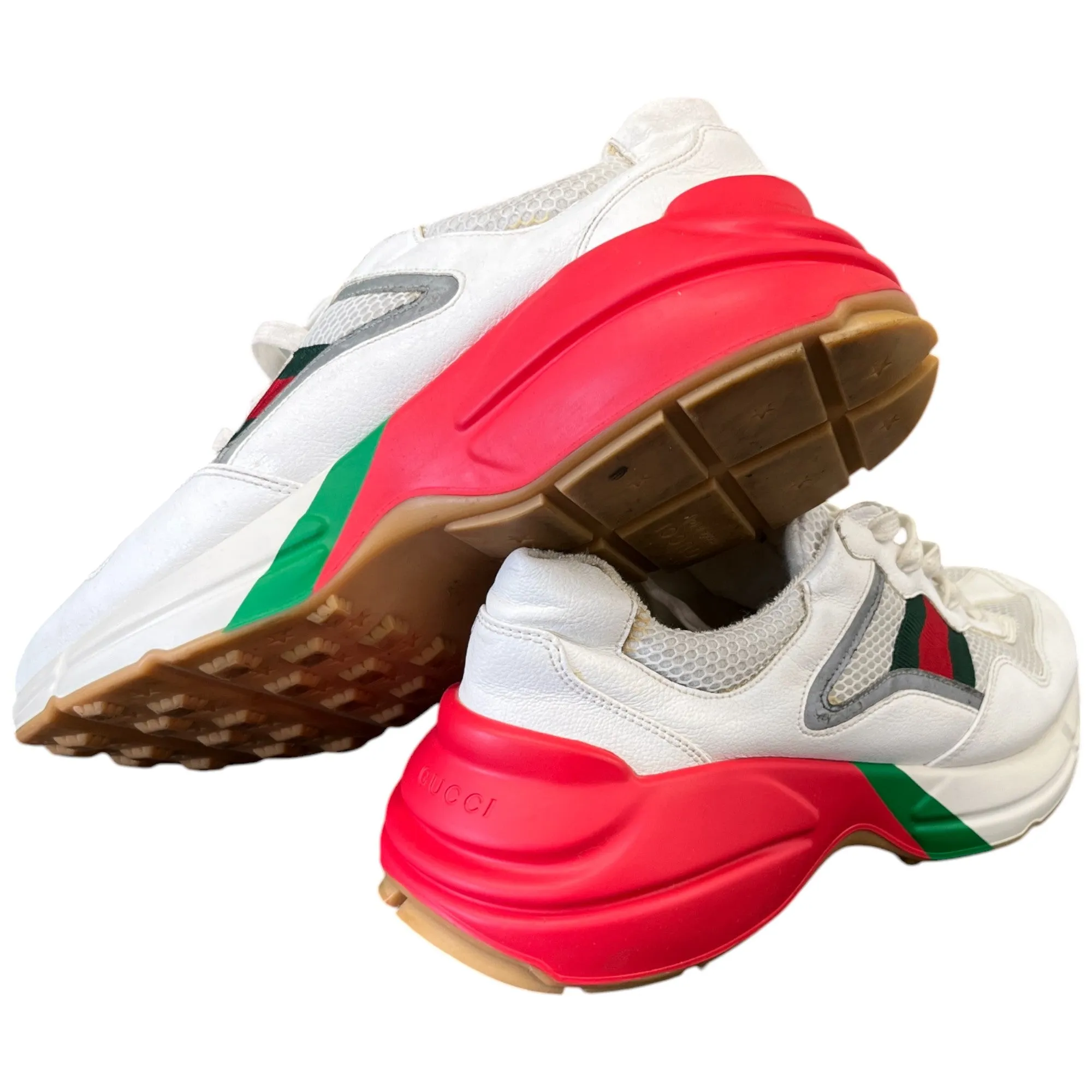 Men's Rhyton Low Trainers Red Size EU 44 / UK 10