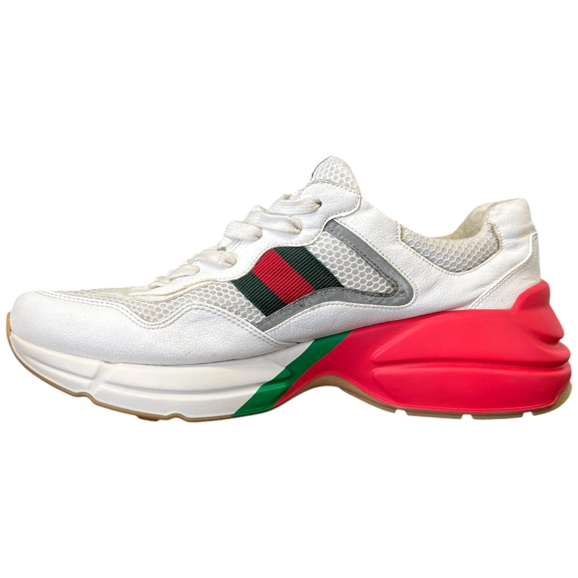 Men's Rhyton Low Trainers Red Size EU 44 / UK 10
