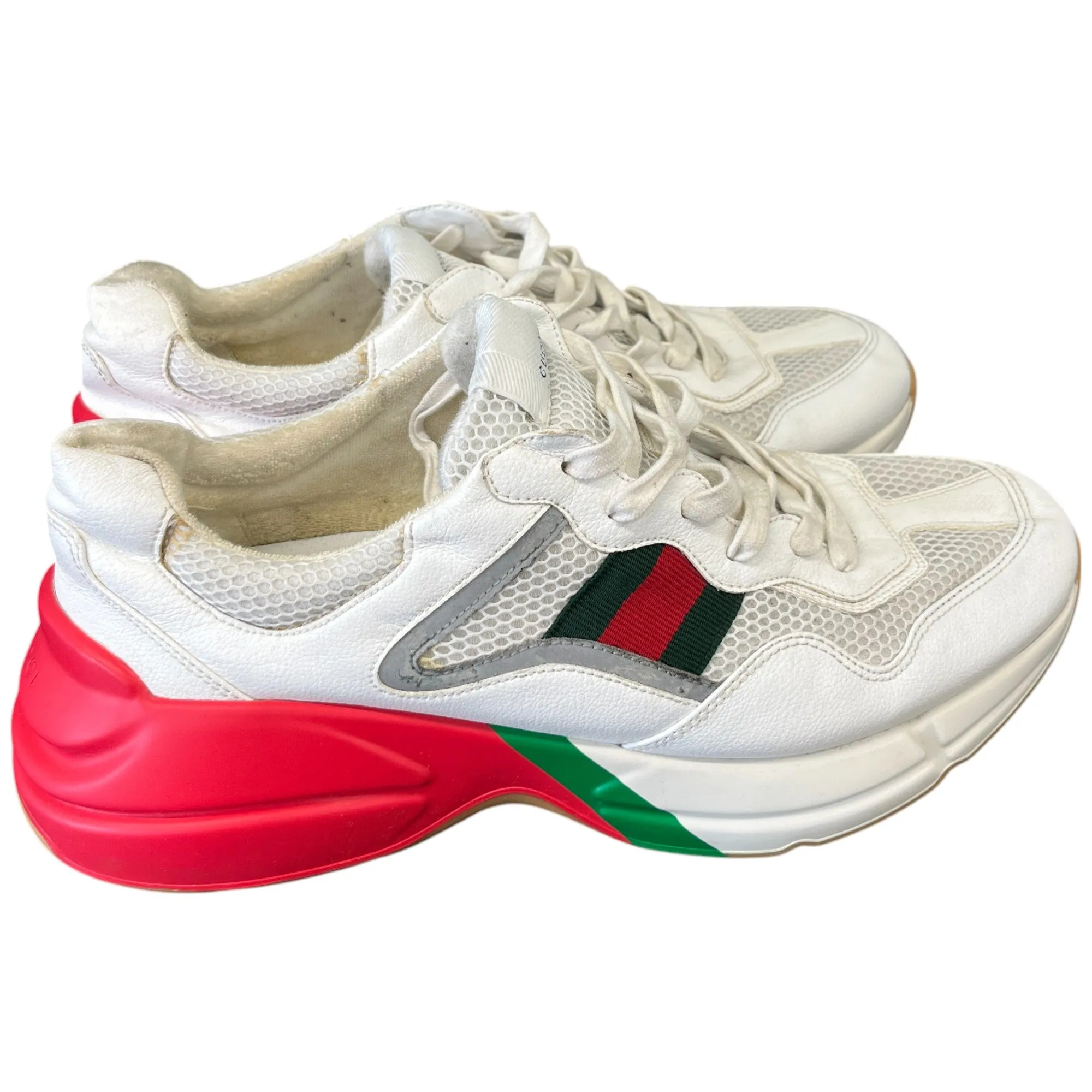 Men's Rhyton Low Trainers Red Size EU 44 / UK 10
