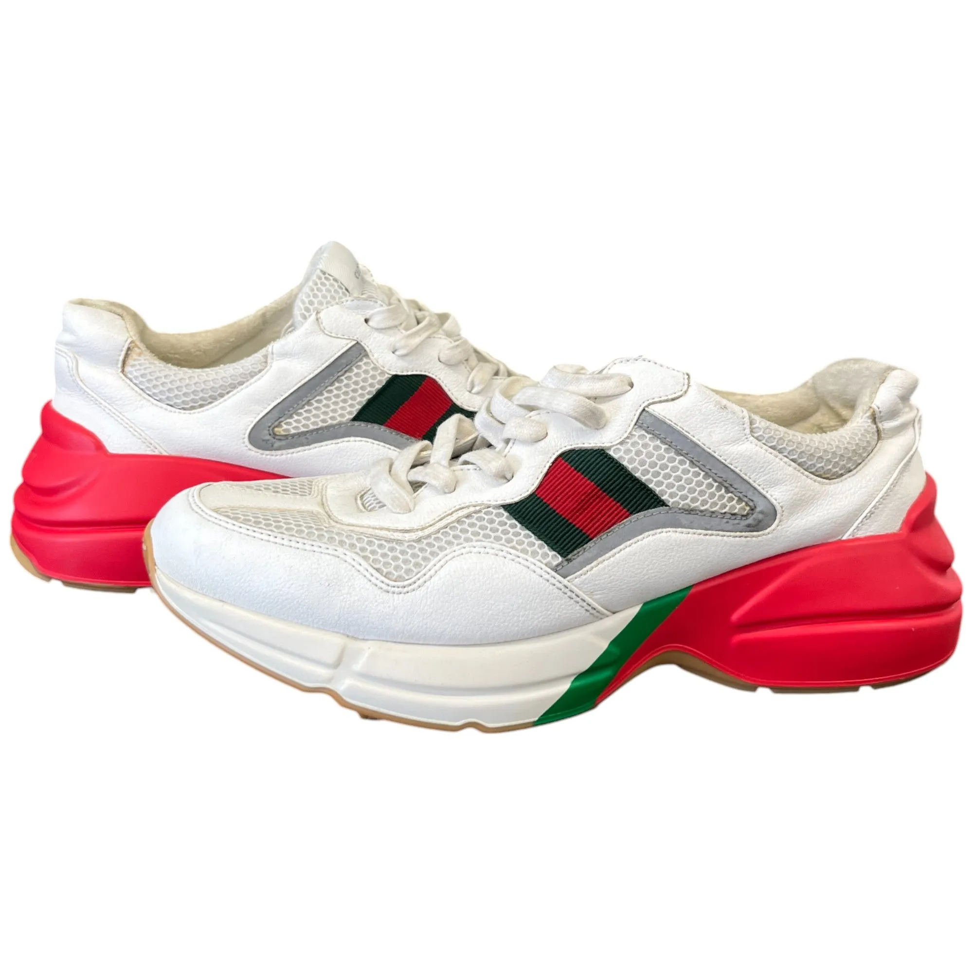 Men's Rhyton Low Trainers Red Size EU 44 / UK 10