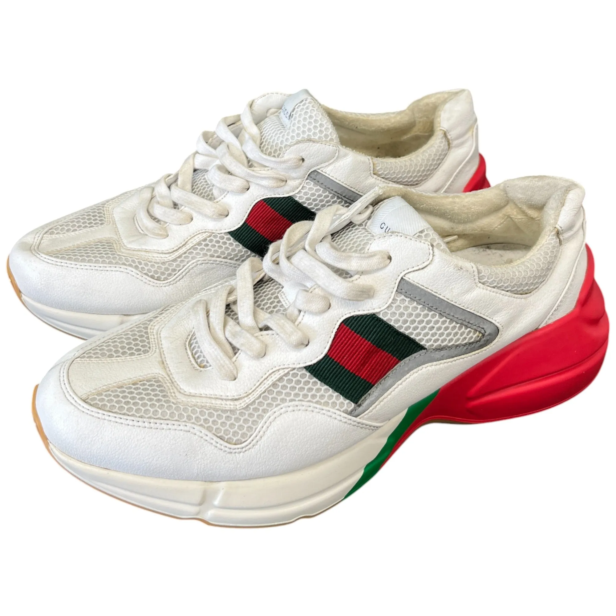 Men's Rhyton Low Trainers Red Size EU 44 / UK 10