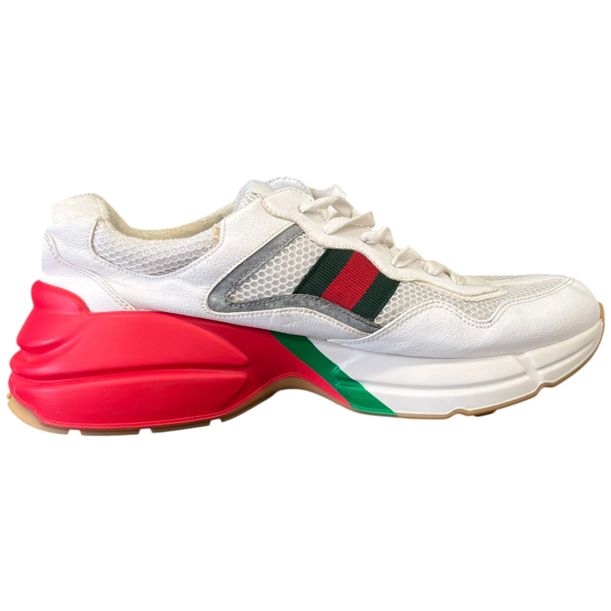 Men's Rhyton Low Trainers Red Size EU 44 / UK 10