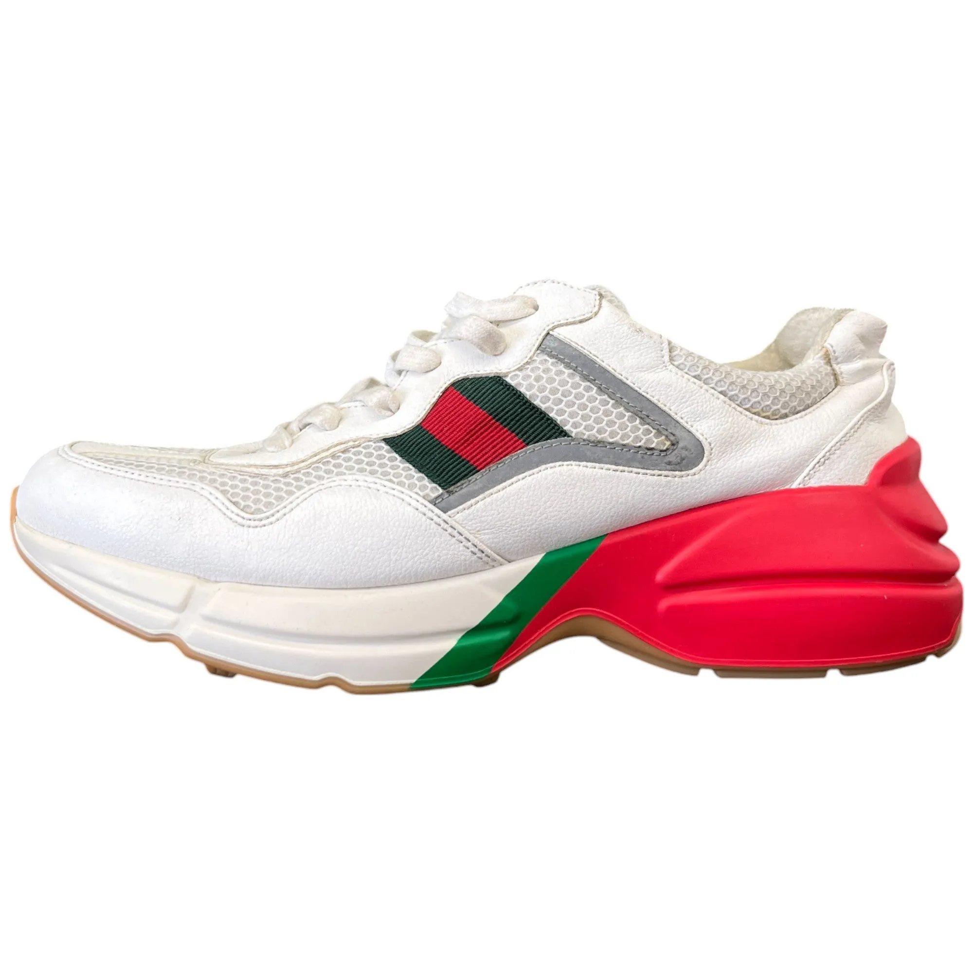 Men's Rhyton Low Trainers Red Size EU 44 / UK 10