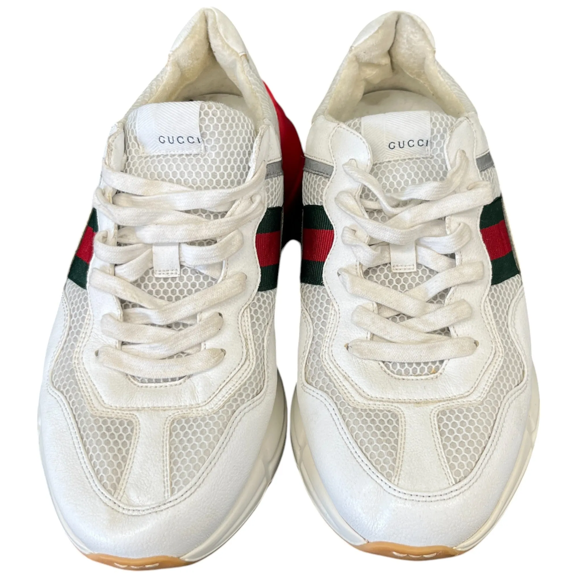 Men's Rhyton Low Trainers Red Size EU 44 / UK 10