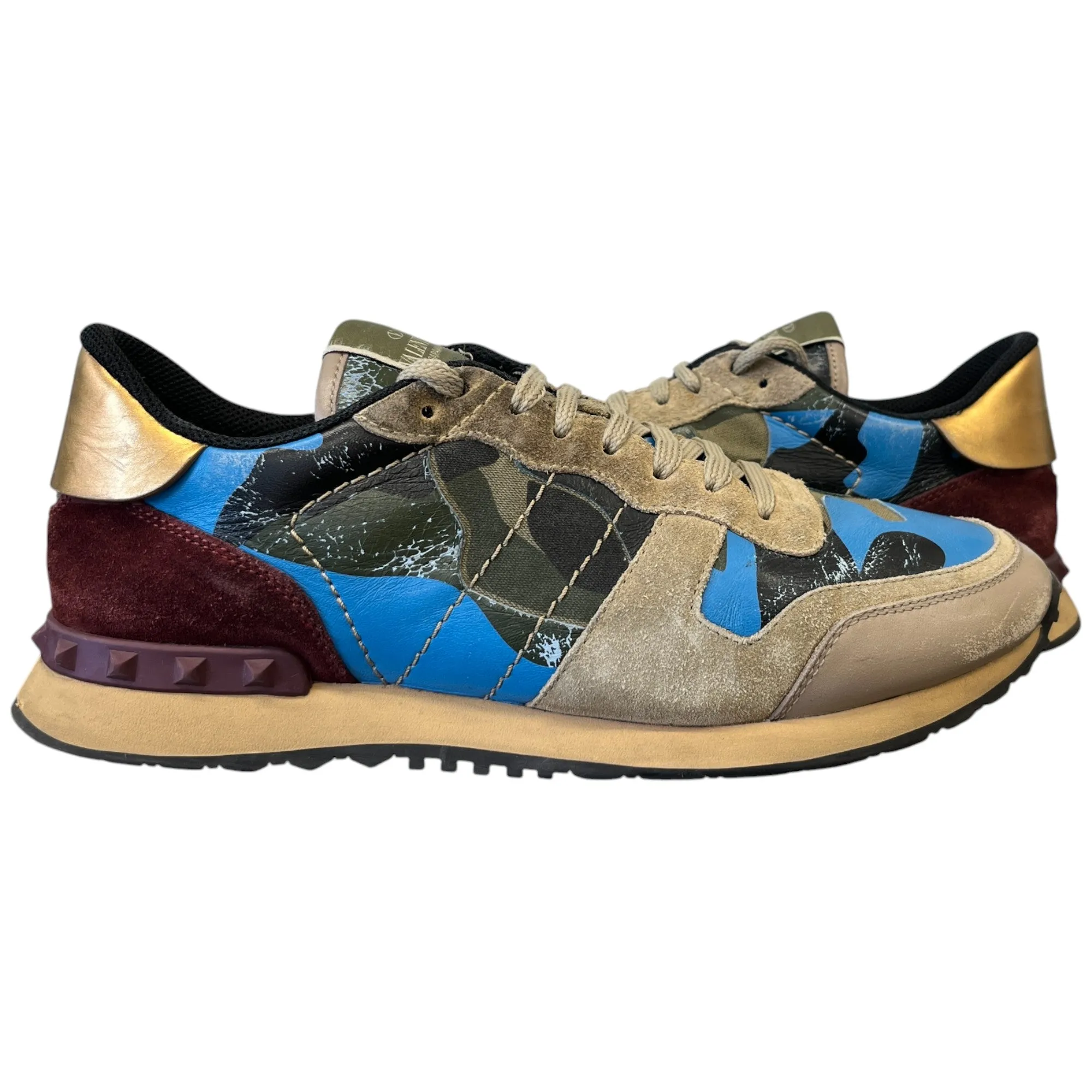 Men's Rockrunner Low Trainers Beige Size EU 42.5 / UK 8.5