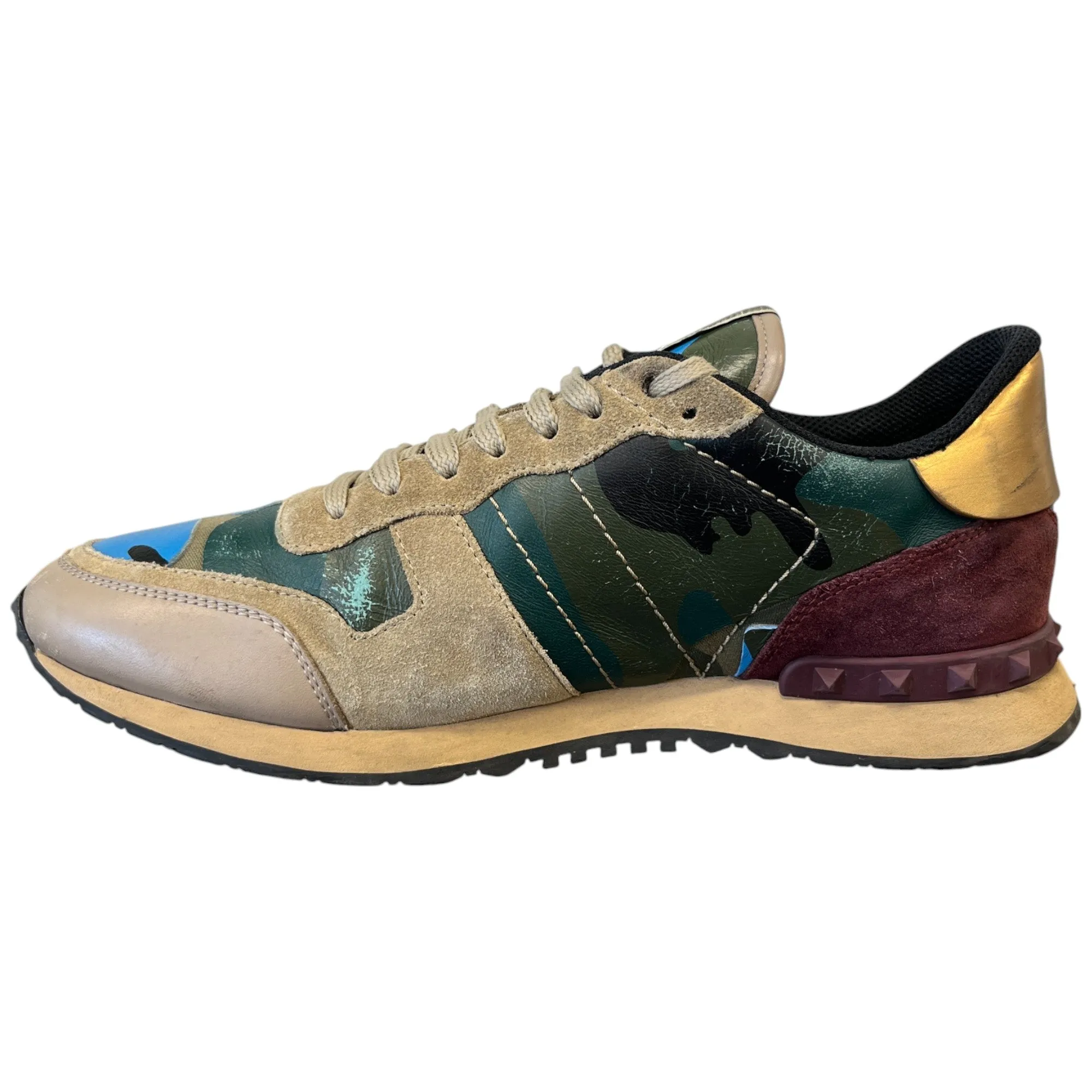Men's Rockrunner Low Trainers Beige Size EU 42.5 / UK 8.5