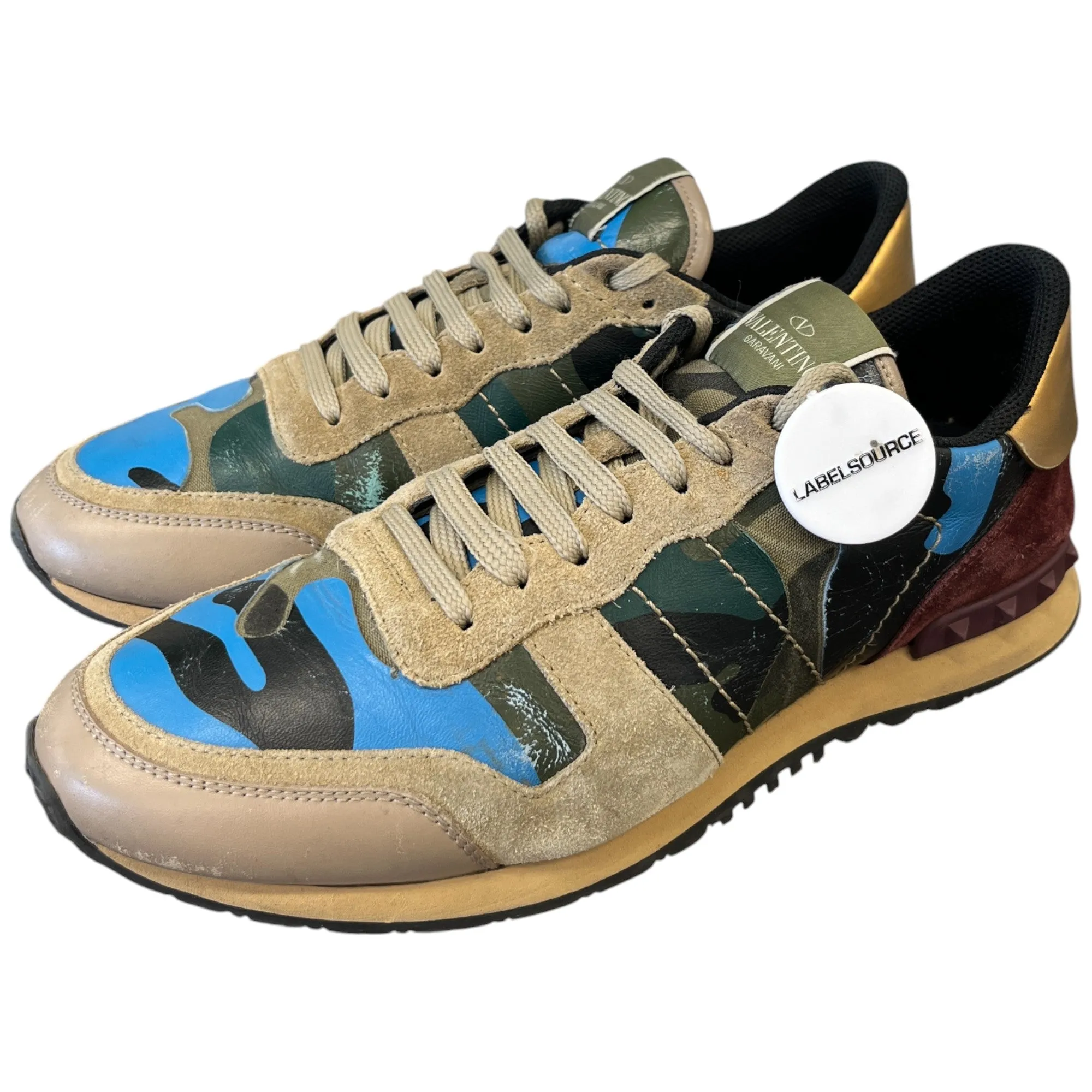 Men's Rockrunner Low Trainers Beige Size EU 42.5 / UK 8.5