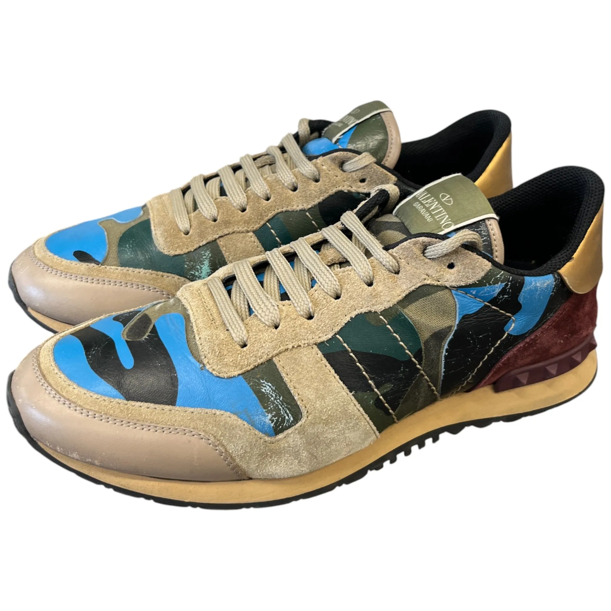 Men's Rockrunner Low Trainers Beige Size EU 42.5 / UK 8.5