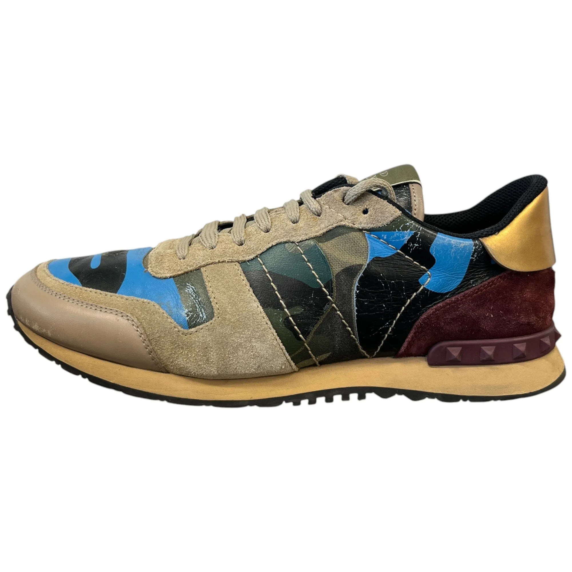 Men's Rockrunner Low Trainers Beige Size EU 42.5 / UK 8.5