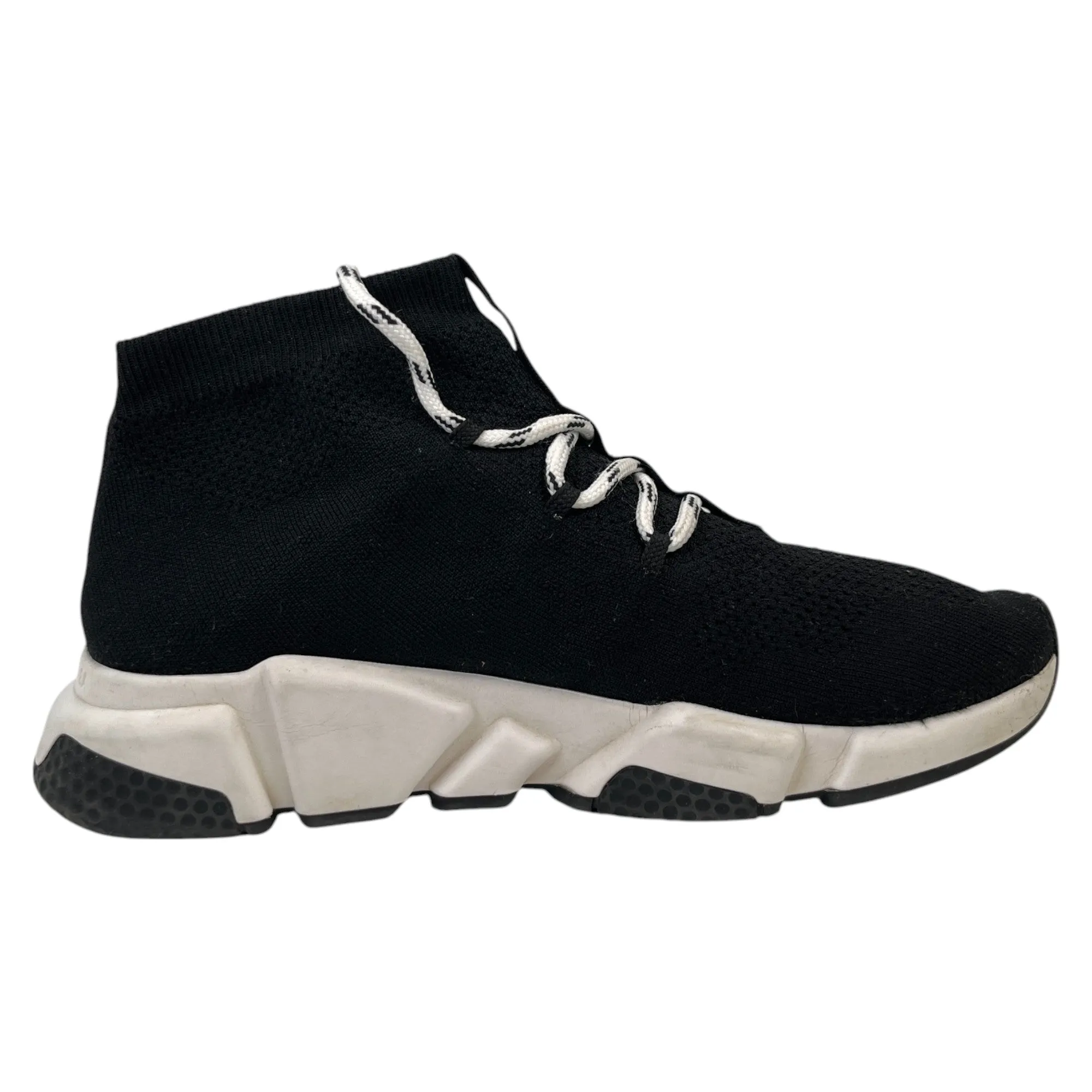 Men's Speed Lace Up High Trainers Black Size EU 39 / UK 5