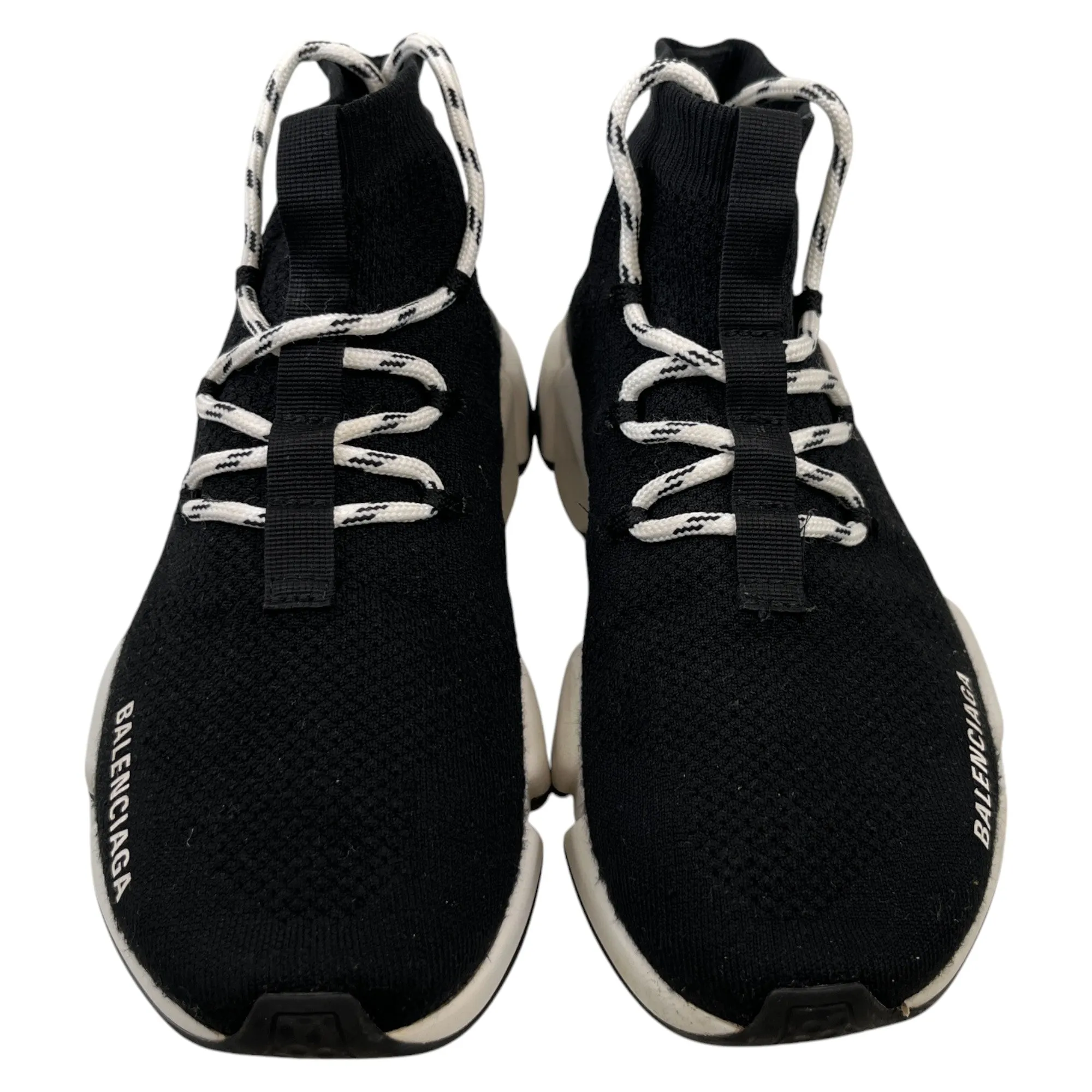 Men's Speed Lace Up High Trainers Black Size EU 39 / UK 5