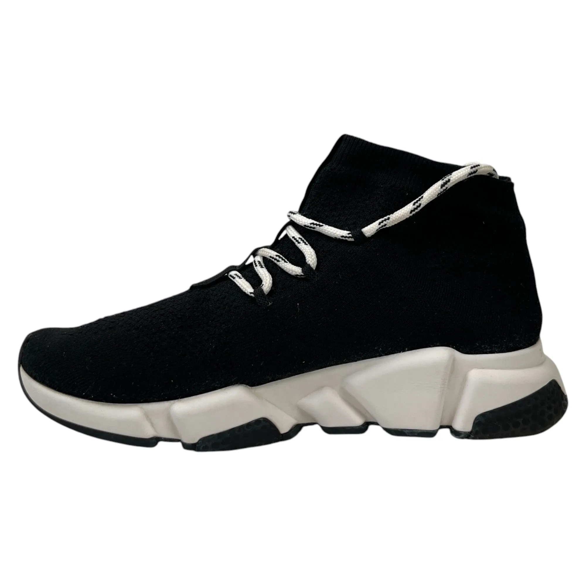 Men's Speed Lace Up High Trainers Black Size EU 39 / UK 5