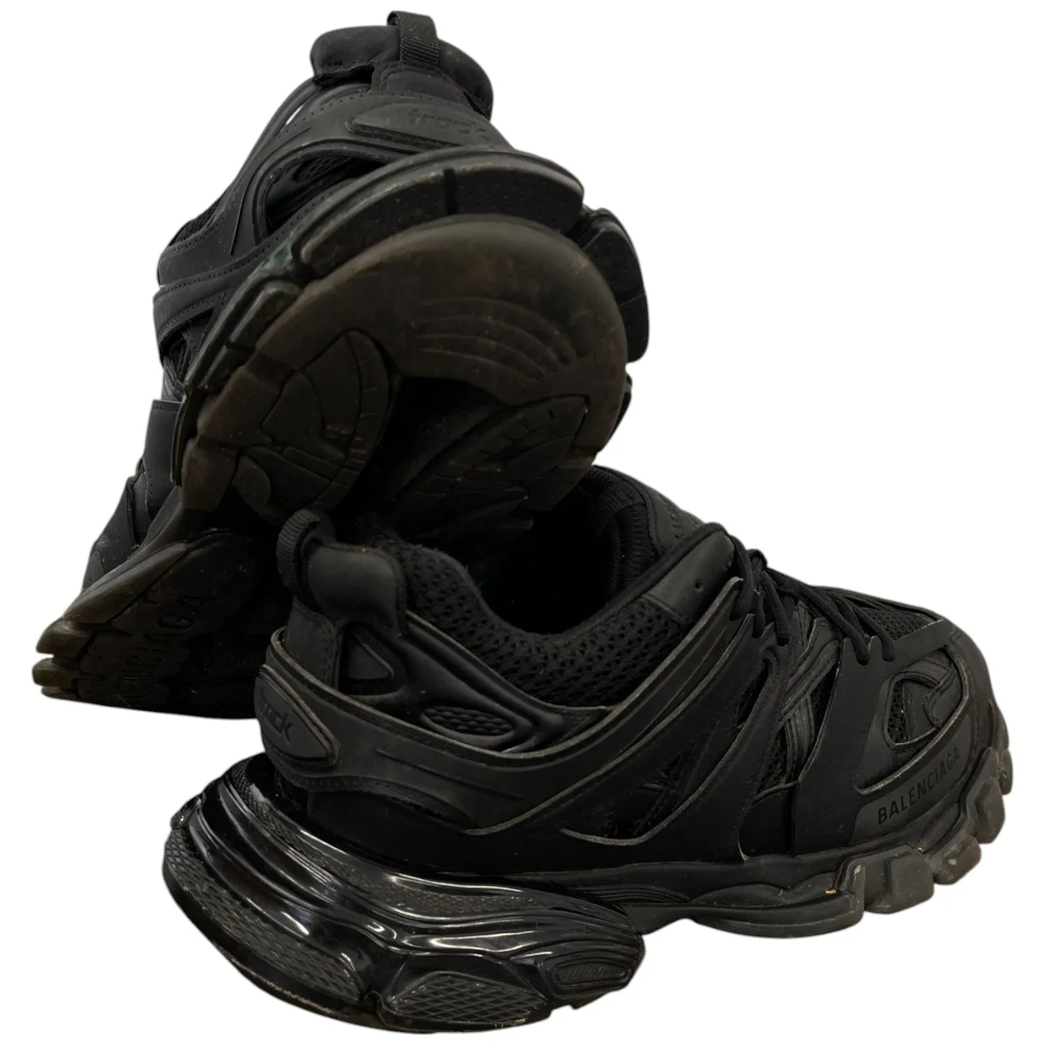 Men's Tracks Low Trainers Black Size EU 43 / UK 9
