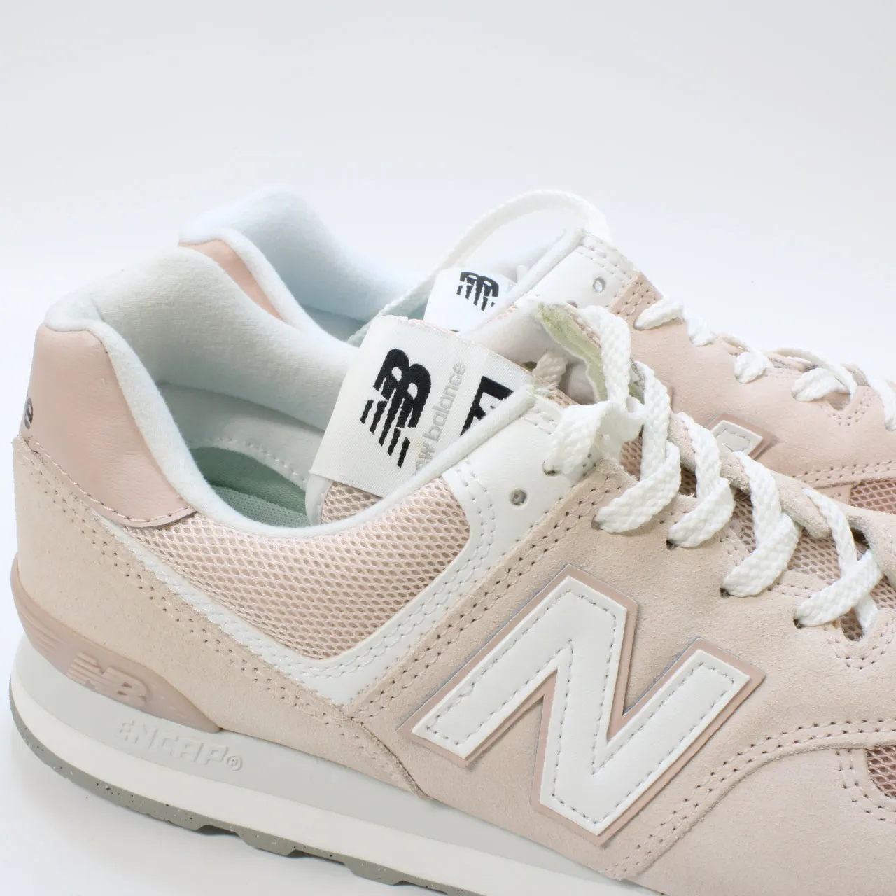 New Balance 574 Alloy Pink Pink White Uk Size 8