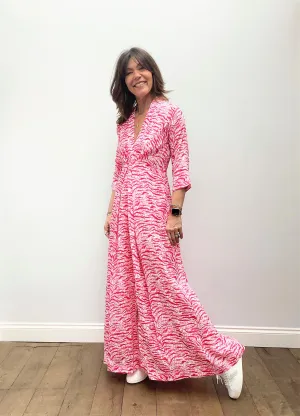 PPL Isla Dress in Leo Tiger 01 Red