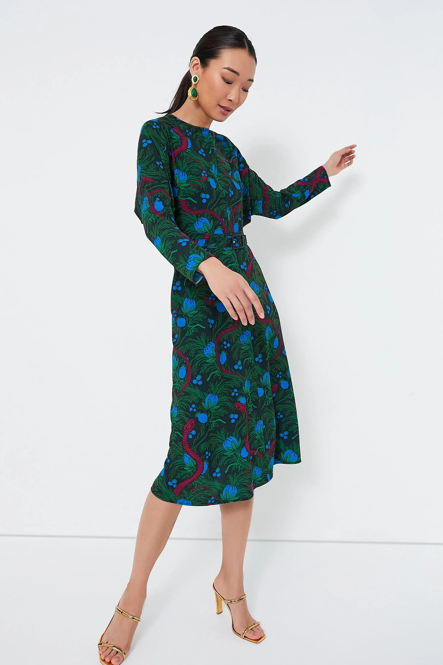 Serpentine Vines Bex Dress