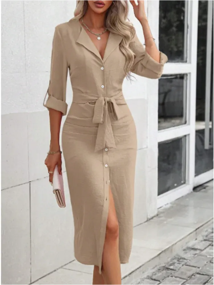Solid Color Elegant Jumpsuit