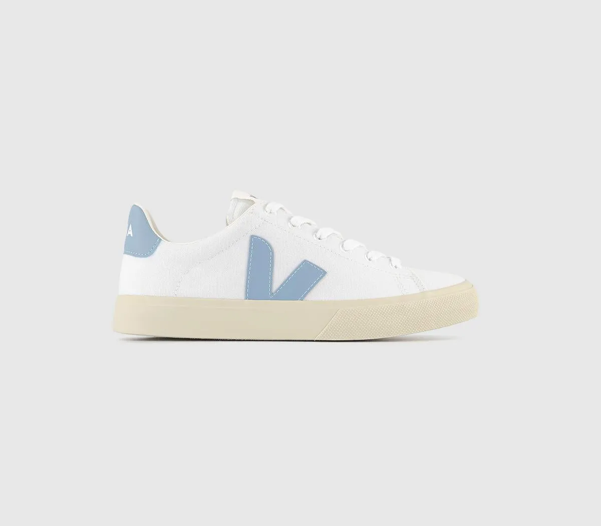 Veja Campo White Steel F Uk Size 6