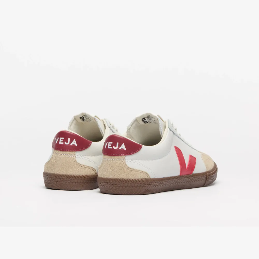 VEJA Sneakers Volley Organic Leather In White