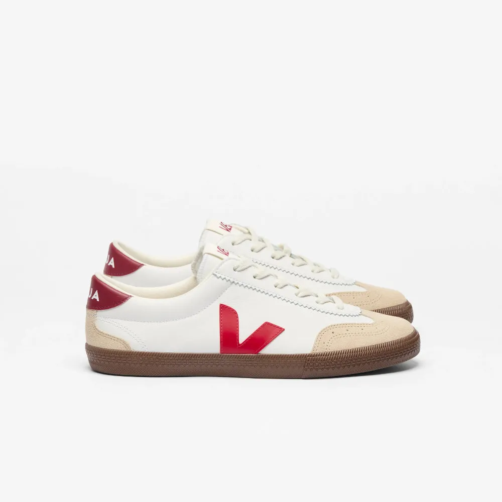 VEJA Sneakers Volley Organic Leather In White