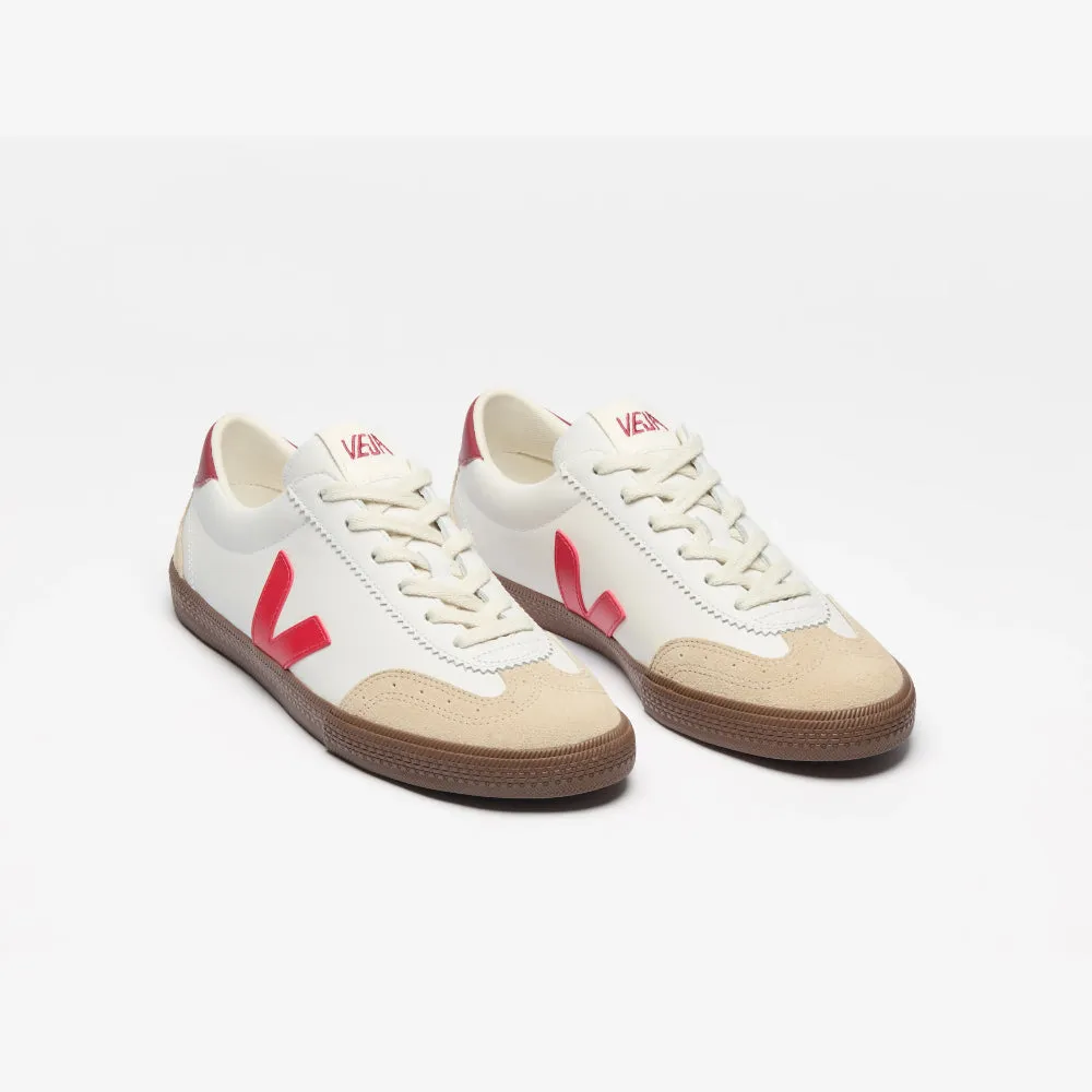 VEJA Sneakers Volley Organic Leather In White