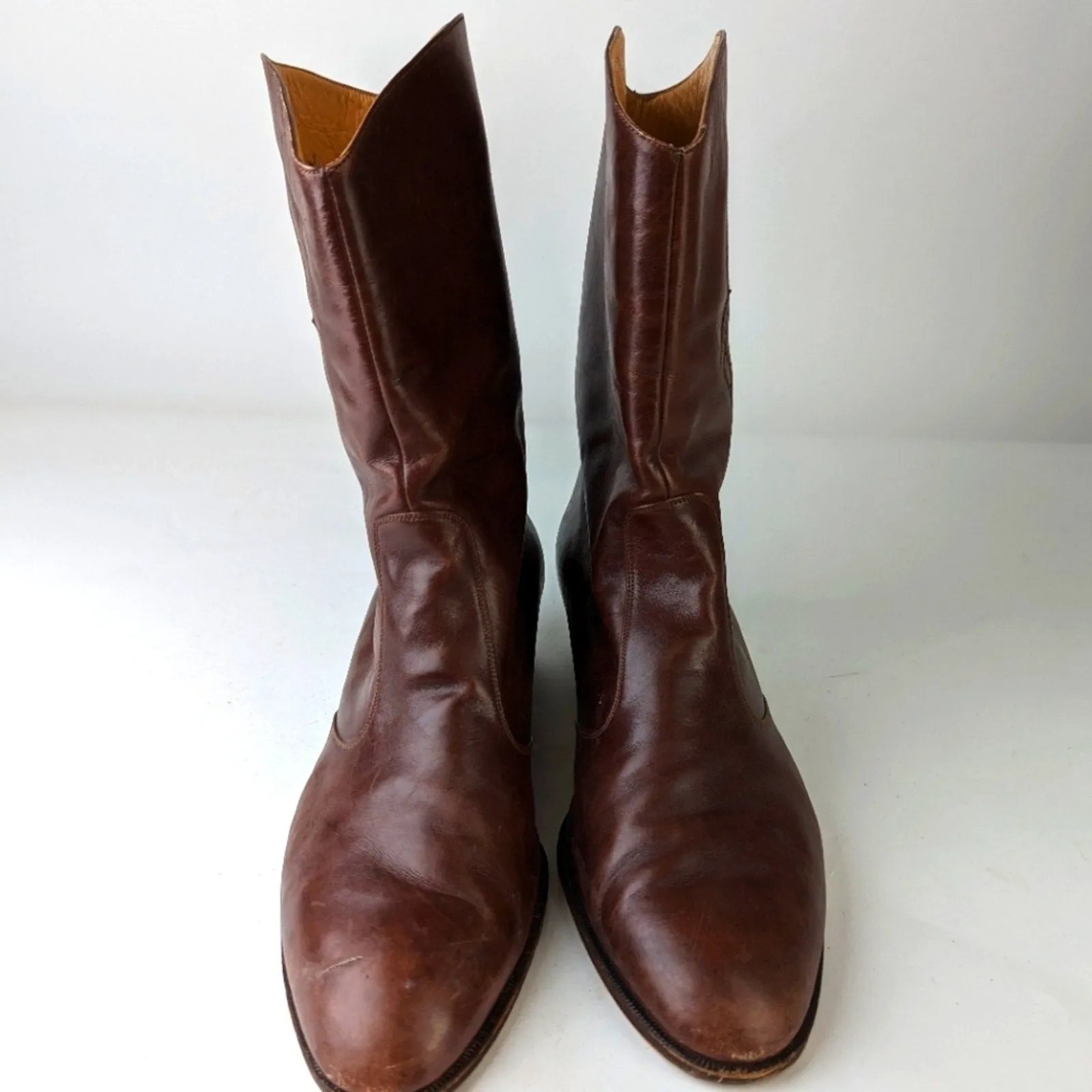 Vintage Mens Bally Leather Ankle Boots 11