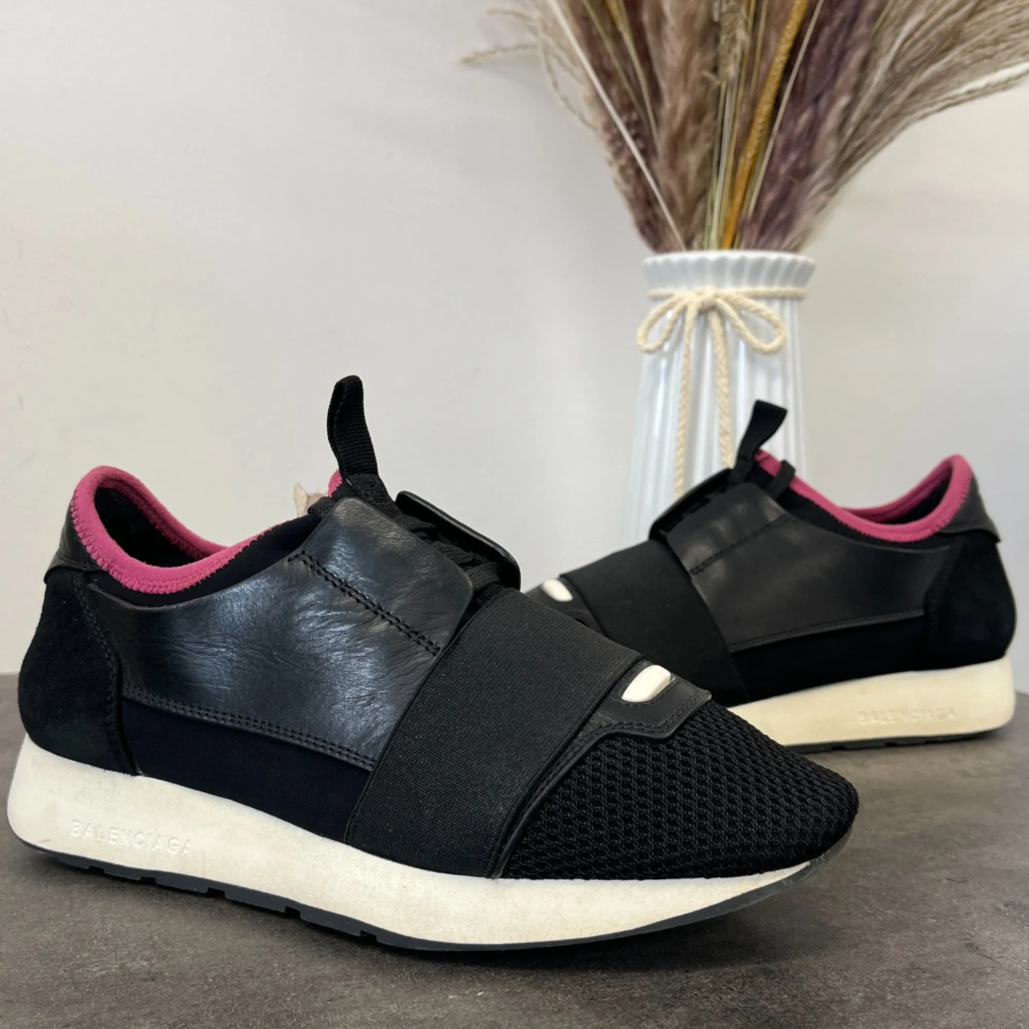 Women's Runners Low Trainers Black Size EU 36 / UK 3