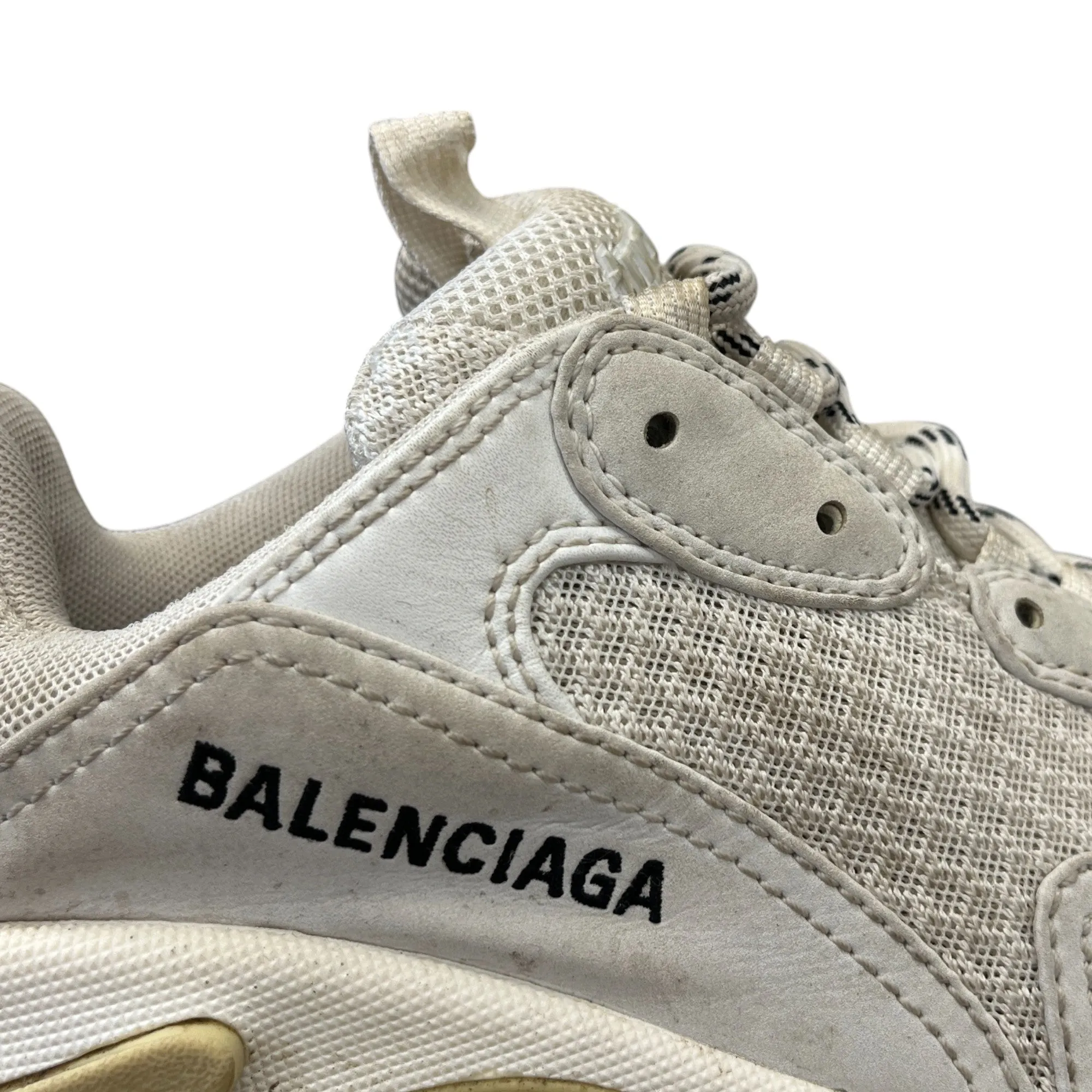 Women's Triple S Low Trainers Beige Size EU 39 / UK 6