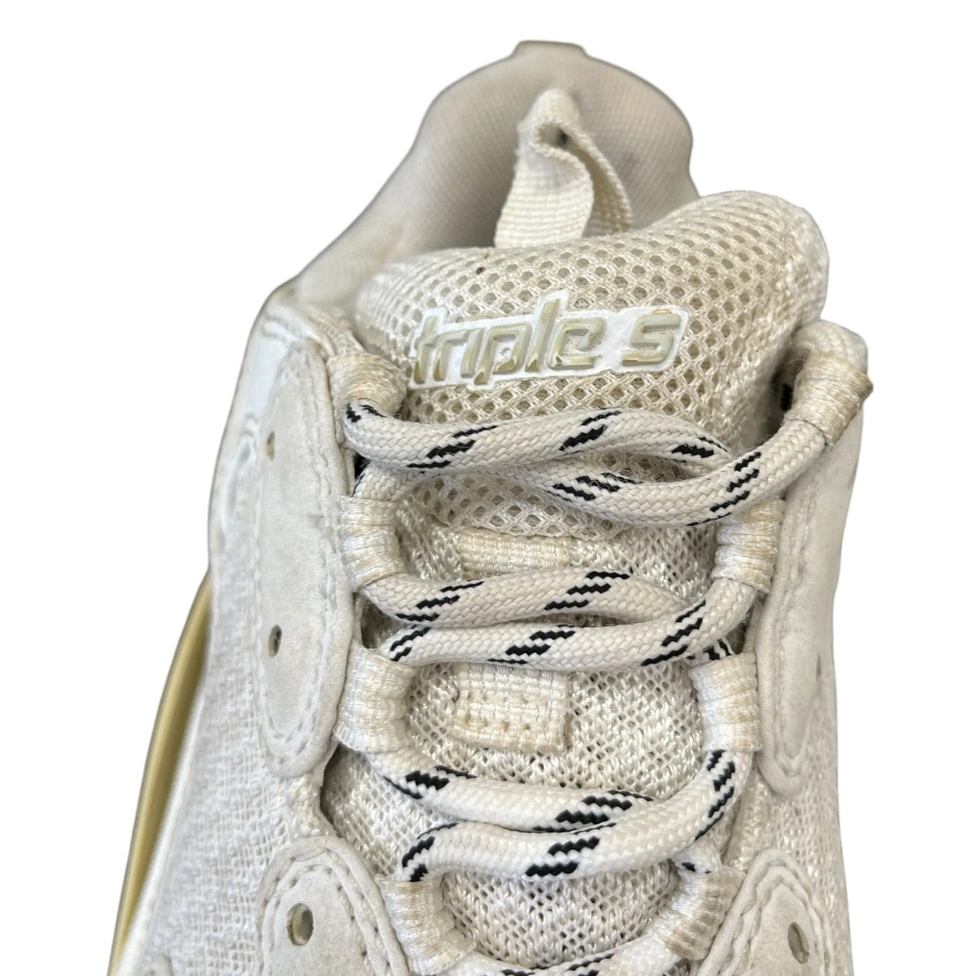 Women's Triple S Low Trainers Beige Size EU 39 / UK 6